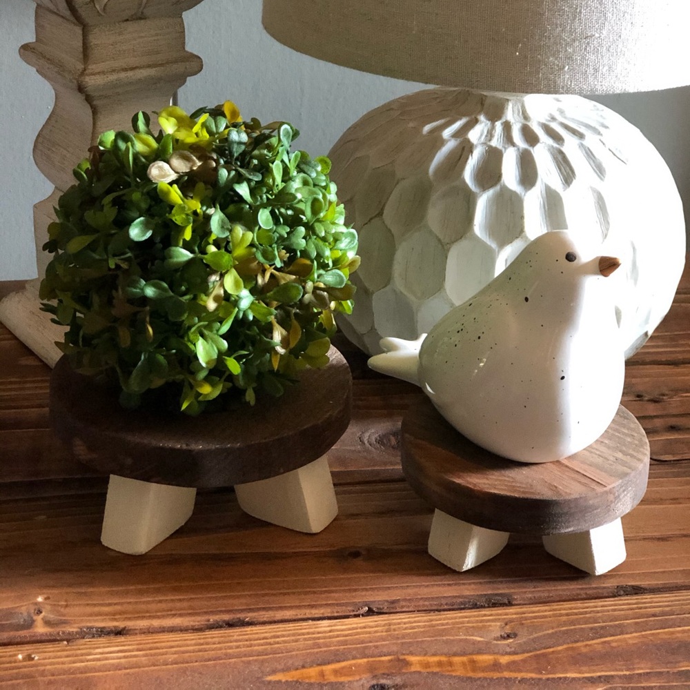 Rustic Pedestal Risers